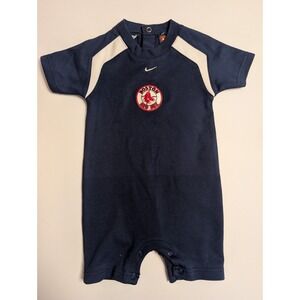 Nike Boston Red Sox MLB Navy Romper Jersey 1 PC Infant Size 18 Months Baseball